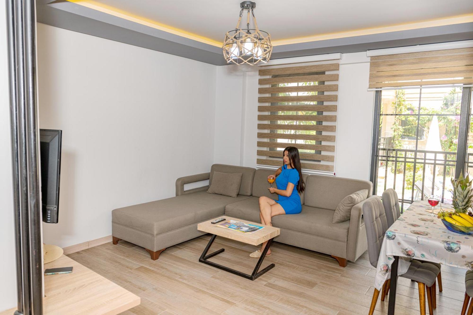 Yasam Park Apart Hotel - Fethiye Calis Beach Номер фото